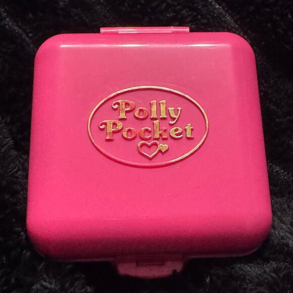 Vintage Polly Pocket Partytime Surprise Birthday Party Pink (1989) - Picture 6 of 8